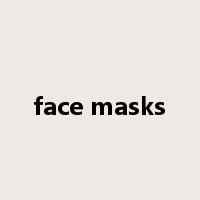 face masks是什么意思