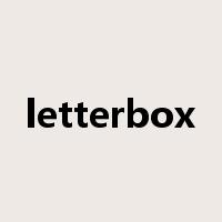 letterbox是什么意思