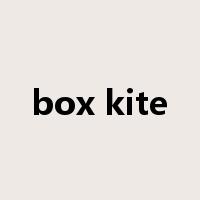 box kite是什么意思