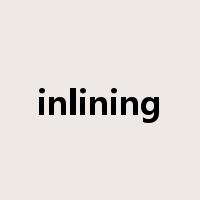inlining是什么意思