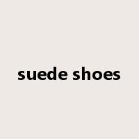 suede shoes是什么意思
