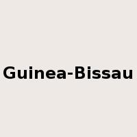 Guinea-Bissau是什么意思