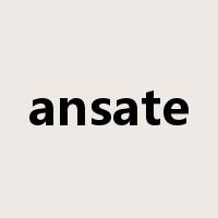 ansate是什么意思