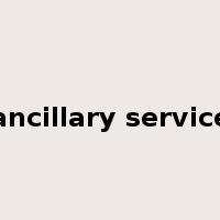 ancillary service是什么意思