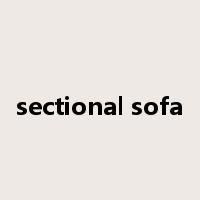 sectional sofa是什么意思