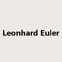 Leonhard Euler是什么意思