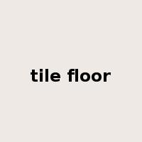 tile floor是什么意思