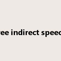 free indirect speech是什么意思