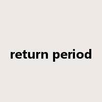 return period是什么意思