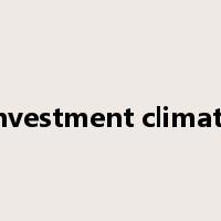 investment climate是什么意思