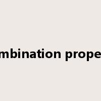 combination property是什么意思