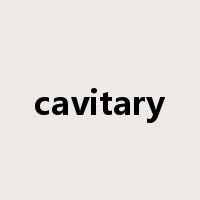 cavitary是什么意思