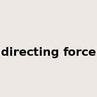 directing force是什么意思