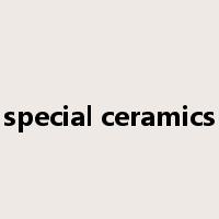 special ceramics是什么意思