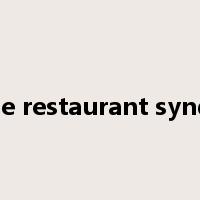 chinese restaurant syndrome是什么意思