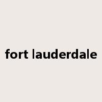 fort lauderdale是什么意思