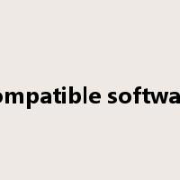 compatible software是什么意思