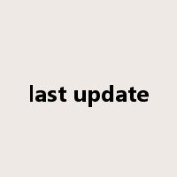 last update是什么意思