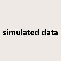 simulated data是什么意思