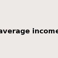 average income是什么意思