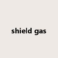 shield gas是什么意思