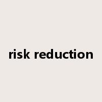 risk reduction是什么意思