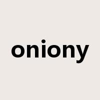 oniony是什么意思