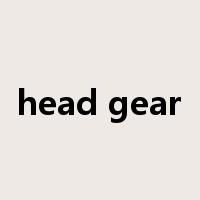 head gear是什么意思