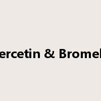 Quercetin & Bromelain是什么意思