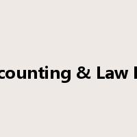 Accounting & Law BSc是什么意思