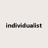 individualist是什么意思