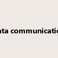 data communication是什么意思