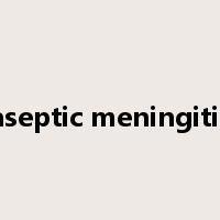 aseptic meningitis是什么意思