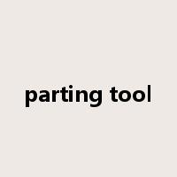 parting tool是什么意思