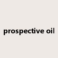 prospective oil是什么意思