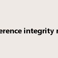 reference integrity rule是什么意思