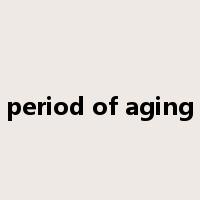 period of aging是什么意思