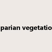riparian vegetation是什么意思