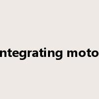 integrating motor是什么意思