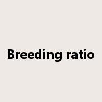 Breeding ratio是什么意思