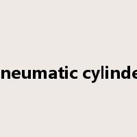pneumatic cylinder是什么意思