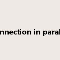 connection in parallel是什么意思