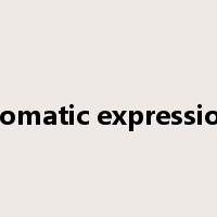 idiomatic expressions是什么意思