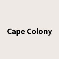 Cape Colony是什么意思