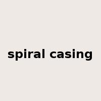 spiral casing是什么意思