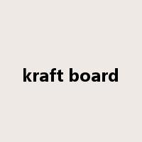 kraft board是什么意思