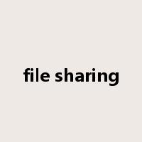 file sharing是什么意思