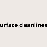 surface cleanliness是什么意思
