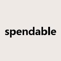spendable是什么意思