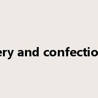 bakery and confectionery是什么意思